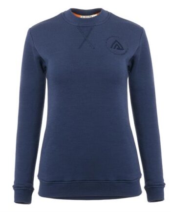 Aclima Fleecewool Crewneck Womens Navy Blazer