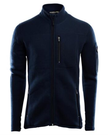 Aclima Fleecewool Jacket Mens Navy Blazer