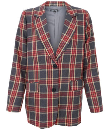 Black Colour Blazer Nellie Wine