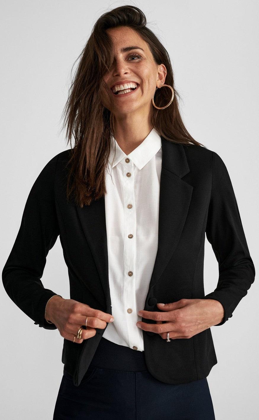 Freequent Jakke Blazer Nanni Black