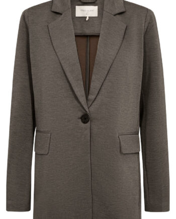 Freequent Jakke Blazer Nanni Structure Morel Melange