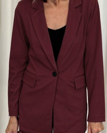 Freequent Jakke Blazer Nanni Structure Port Royale Melange