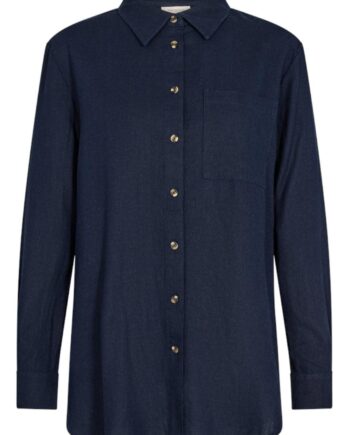 Freequent Skjorte Lava Simple Navy Blazer