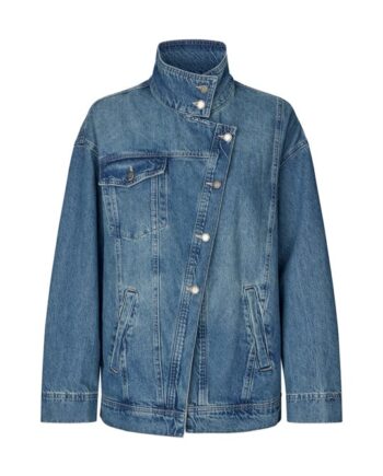 Global Funk Addi Blazer Jacket Light Blue Fog