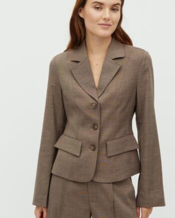 Mbym Blazer Beratti Chicory Coffee Melange
