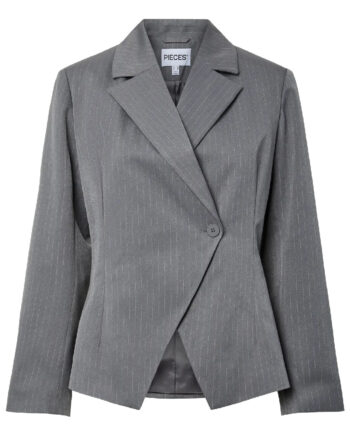 Pieces Blazer Falka Grey Pinstripe
