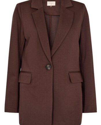 Freequent Jakke Blazer Nanni Structure Coffee Bean