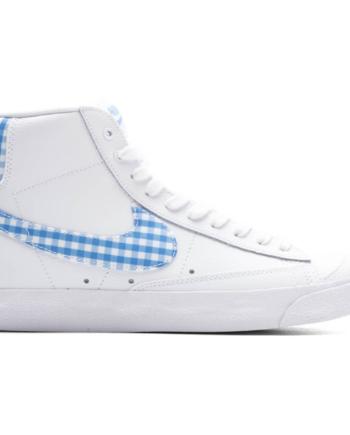 Nike Blazer Mid Blue Gingham