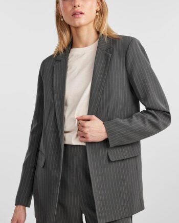 Pieces Blazer Bossy Magnet Pinstripe