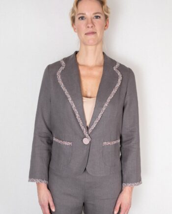 Astrid Hør Blazer Antracit