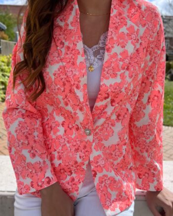Cras Blazer Madelyn Minty Coral