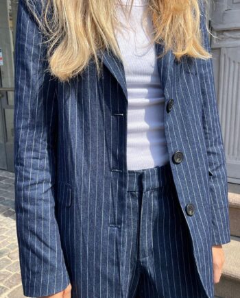 Global Funk Blazer Mulian Blue Stripe