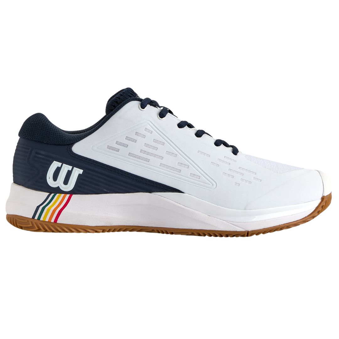 Wilson Rush Pro Ace Clay White Navy Blazer