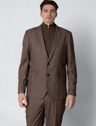 Percey Blazer Brown
