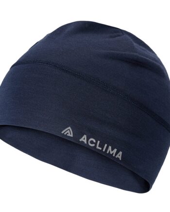 Aclima Lightwool Beanie Navy Blazer Hue