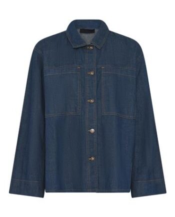 Cero Oversize Denimjakke Blå