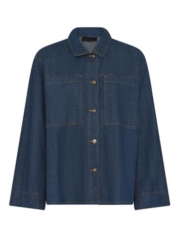 Cero Oversize Denimjakke Blå