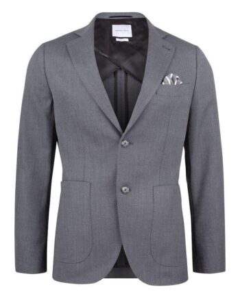 Harvest   Frost Club Blazer Herre 2963001 Grey Melange  Jakker  Herre  Jakker