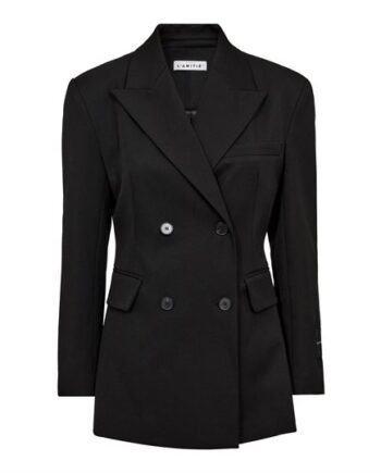 Haute  Amiti Premiere Waist Fit Blazer Black
