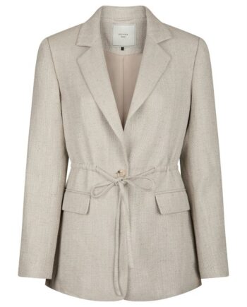 Neo Noir Jemmie Boucl Blazer Natural