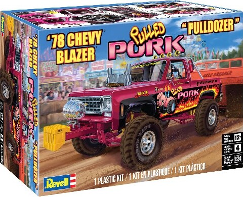 Revell 1978 Chevy Blazer Pulldozer Modelbil Byggesæt 14532