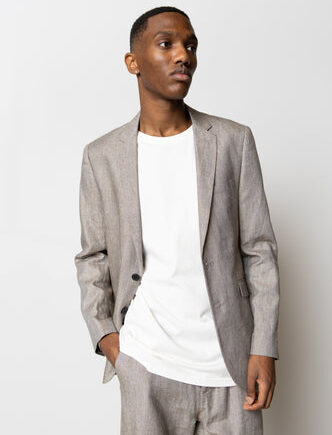 Roman Linen Blazer