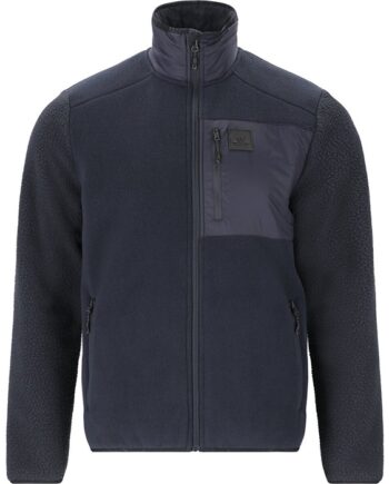 Whistler Makaley Teddyfleece Herre Mænd Navy Blazer 2xl Fleecejakker