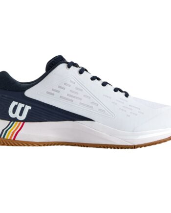 Wilson Rush Pro Ace Clay White Navy Blazer