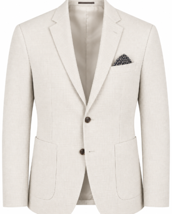 Pre End Malthe Blazer Lys Sand Med Skygge Tern