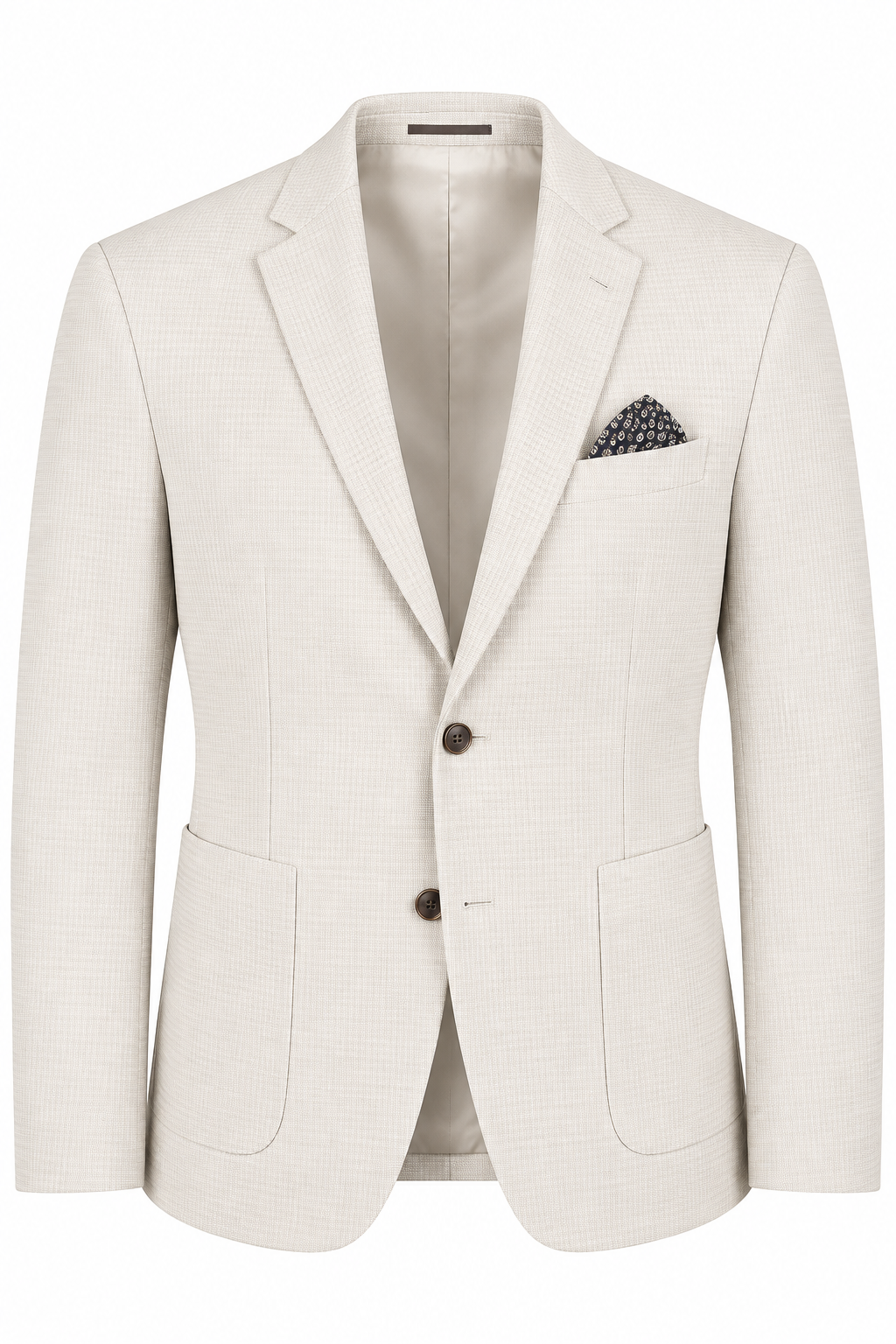 Pre End Malthe Blazer Lys Sand Med Skygge Tern