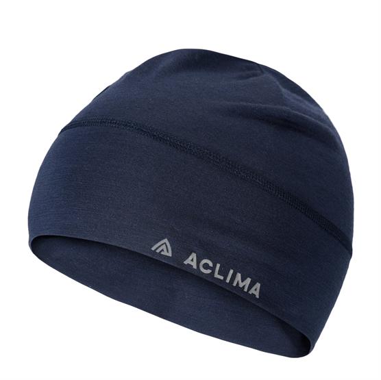 Aclima Lightwool 140 Beanie Navy Blazer