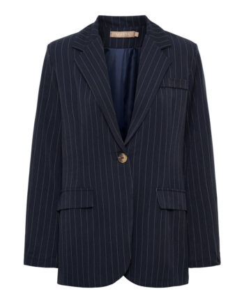 Blazer Dusk Navy Nålestribet Marta Chateau