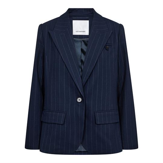 Couture Gabie Pin Fitted Blazer Navy