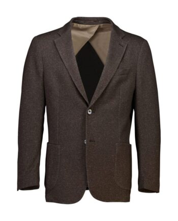 Lindbergh Modern Fit Superflex Blazer Brun Meleret Til Herre Model 347059