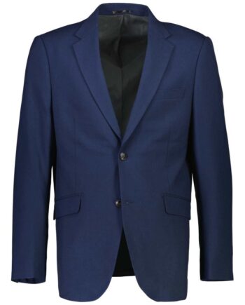 Lindbergh Modern Fit Superflex Blazer Mørkeblå Meleret Til Herre