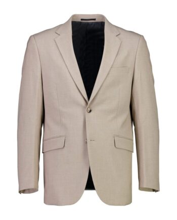 Lindbergh Modern Fit Superflex Blazer Sand Meleret Til Herre