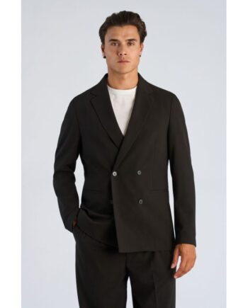 Lindbergh Relaxed Fit Superflex Formel Blazer Sort Til Herre Model 300111db